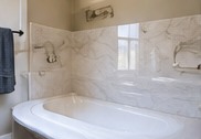 Bathroom tub surround — illustrative concept image